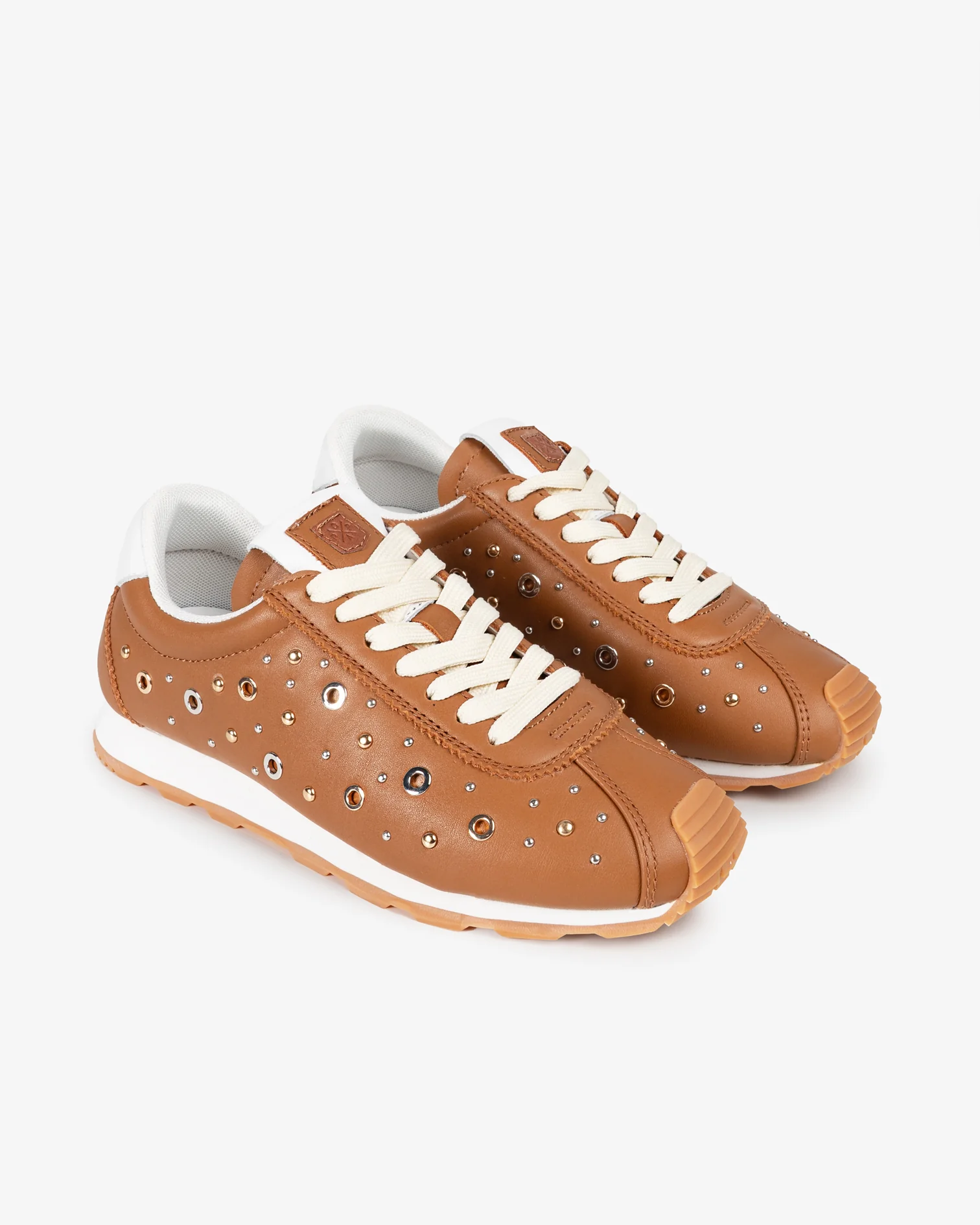 Zapatilla Inara Tachuelas Cuero - Image 5
